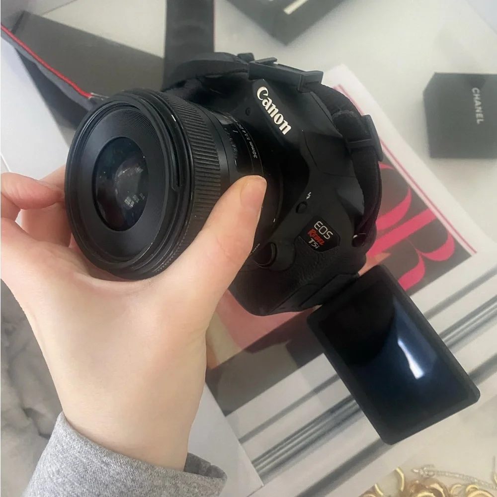 Canon Black DSLR Camera